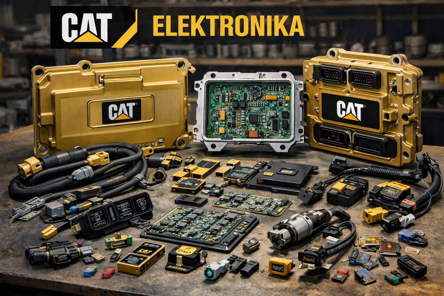 Elektronika za CAT građevinske strojeve