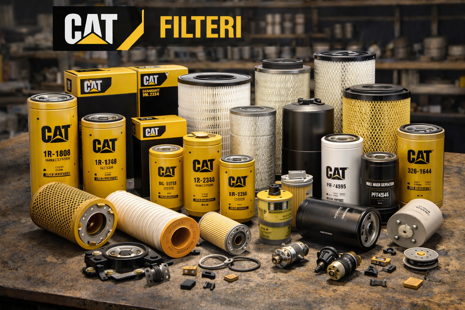 Filteri za CAT i građevinske strojeve