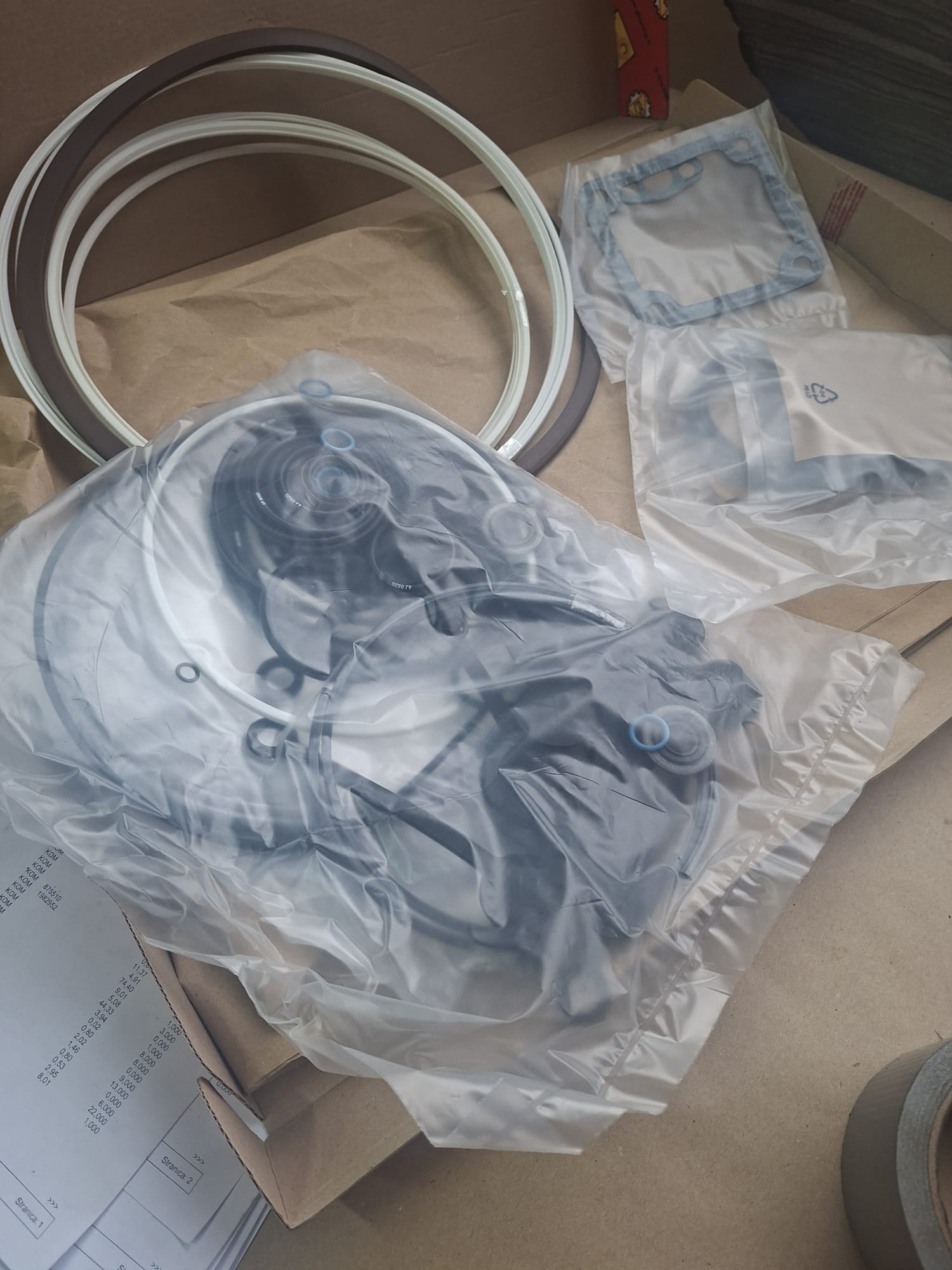 Garnitura brvi 3398229 za mjenjac cat 966g