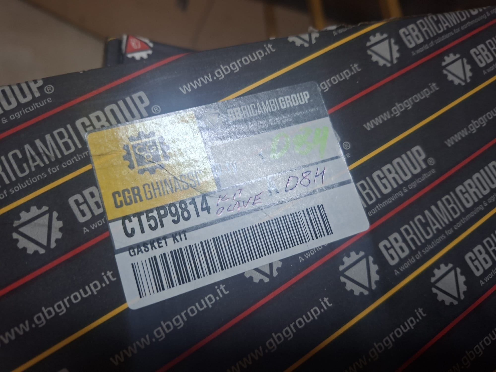 Brtve za glavu komplet 5p9814 za cat d8h