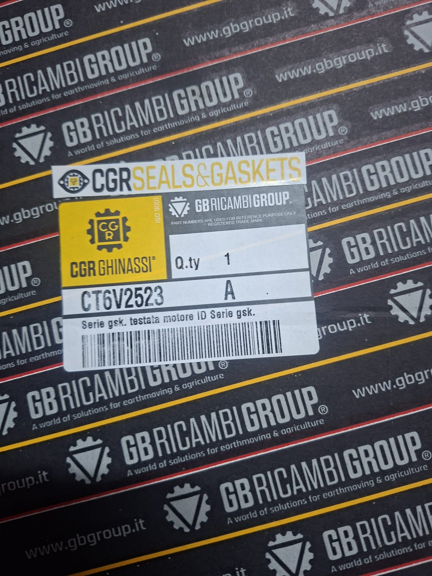 Brtve za glavu caterpillar 3304di .6v2523