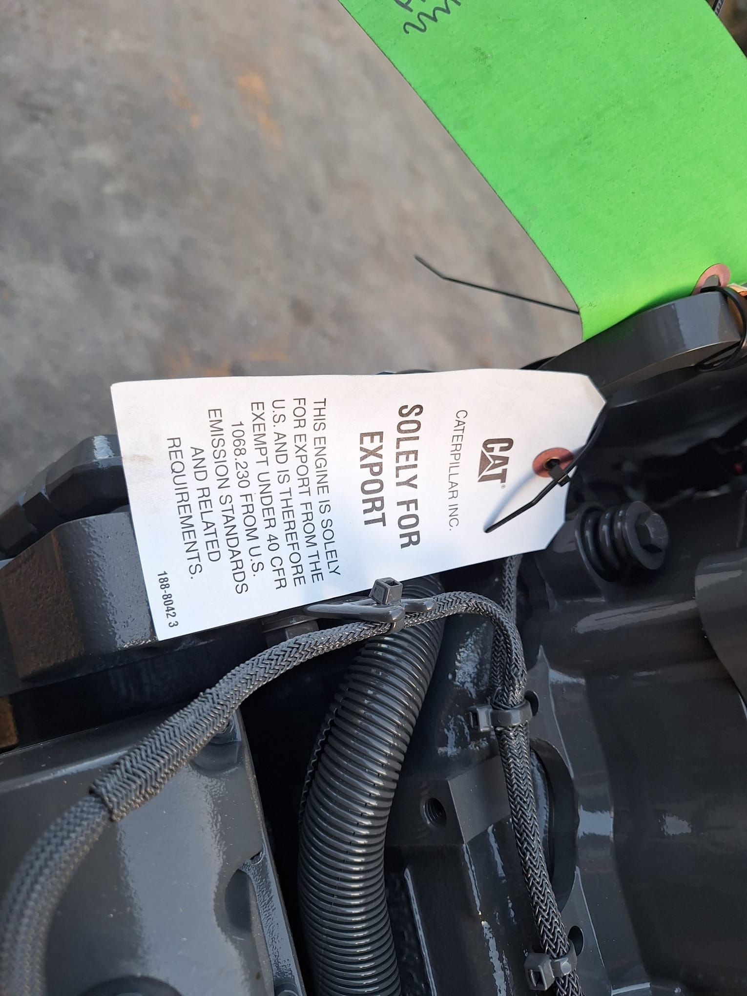 Caterpillar motor C9 novi